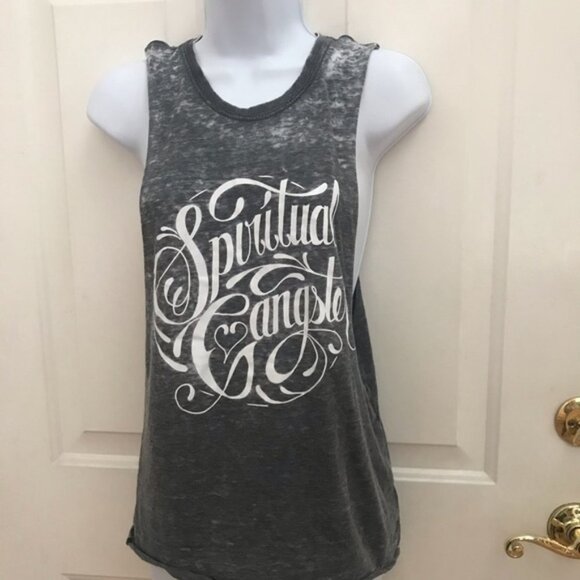 Spiritual Gangster Tops - Spiritual Gangster muscle tank top - S